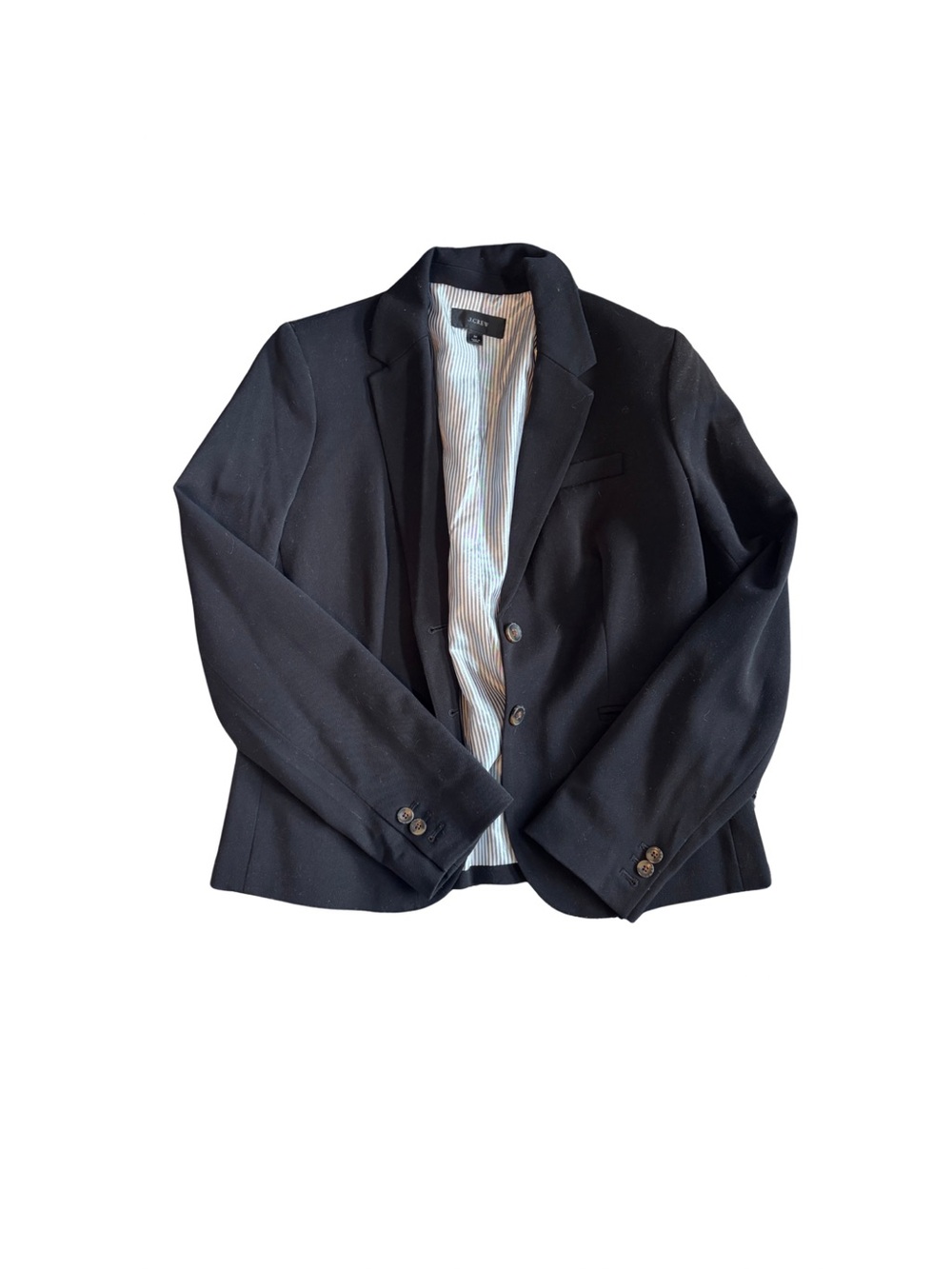 classic J.Crew Schoolboy Blazer in black